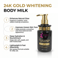 24K Gold Whitening Body Milk