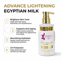 24K Gold Advance Lightening Egyptian Milk