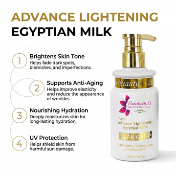 24K Gold Advance Lightening Egyptian Milk