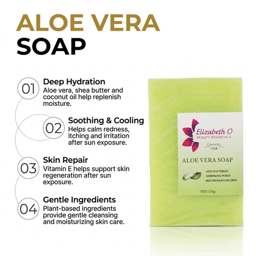 Aloe Vera Soap – Sunburn Relief Soap