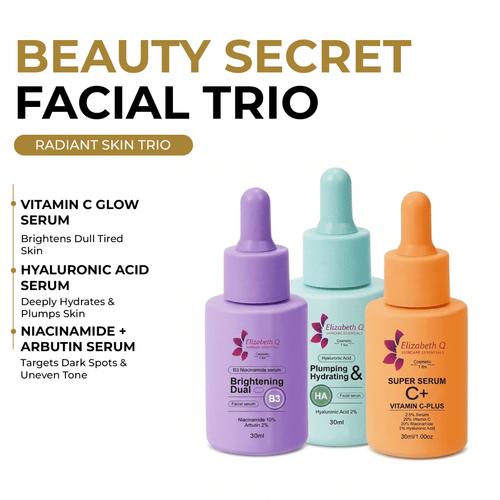 Beauty Secret Facial Trio- 3 Serums