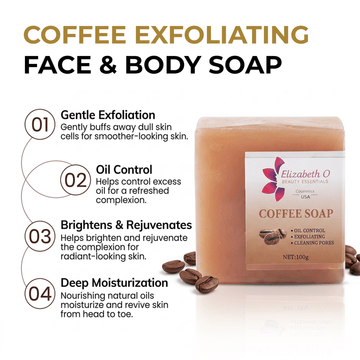 Coffee Exfoliating Face & Body Soap
