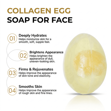 Collagen Egg Soap for Face