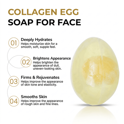 Collagen Egg Soap for Face