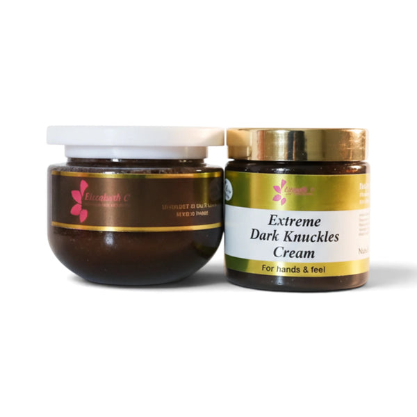 Dark hands/ Feet cream with oil & scrub
