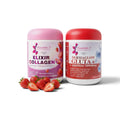 Dermaglow Gluta Plus + Elixir Collagen Set (2 pieces)