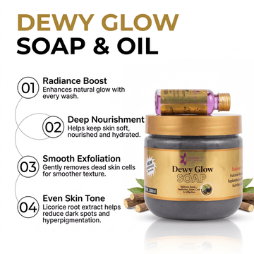 Dewy Glow soap & Oil- 2 pack- 500ml