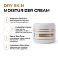 Dry Skin Moisturizer Cream/ Deep Moisturizing – 100g