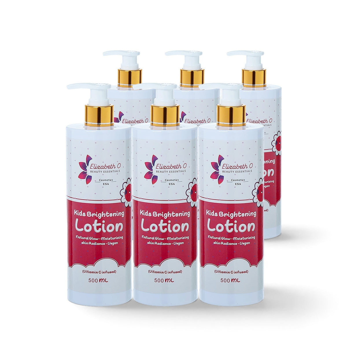 Kids Brightening Lotion – Set of 6 Pieces