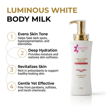 Luminous White Body Milk with Glutathione and Collagen