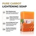Pure Carrot Lightening Soap – 200g
