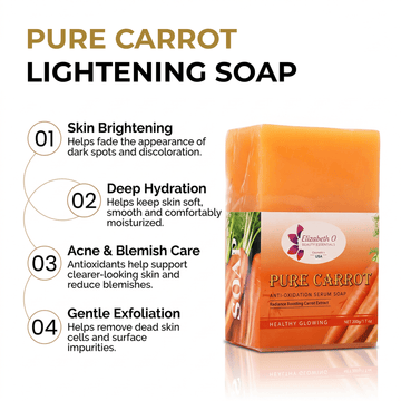 Pure Carrot Lightening Soap – 200g
