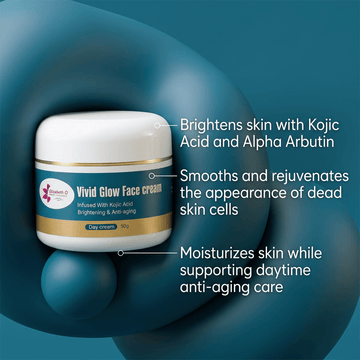 Vivid Glow Kojic Acid 2 in 1 Face Cream