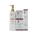 Luminous white brightening set with whitening serum – 4 piece