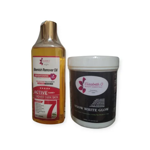 Snow White Glow & Glow  oil bundle/Tough skin 500ml