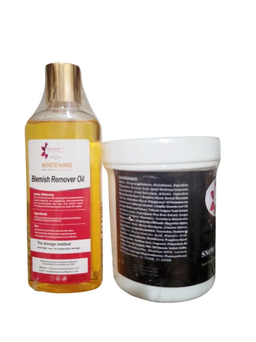 Snow White Glow & Glow  oil bundle/Tough skin 500ml - Image 3