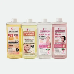 Whitening Body Oils Bundle-1000ml each (Pack of 4)