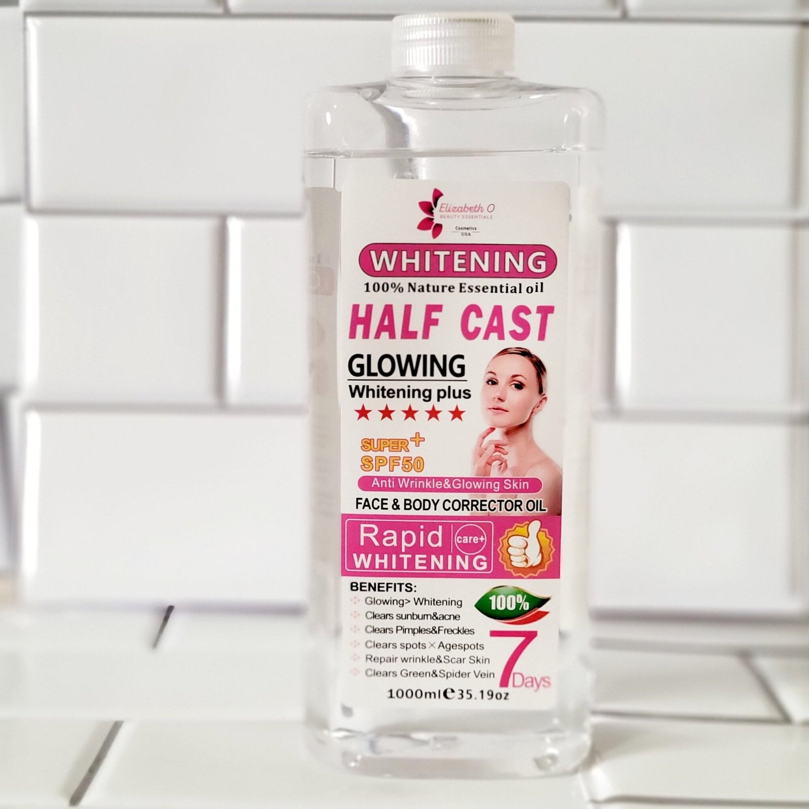 Whitening Essential Oils & Repair Oils 1000ml Elizabeth O Beauty