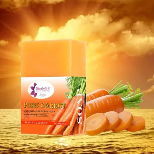 Carrot Lightening Soap - 200g.