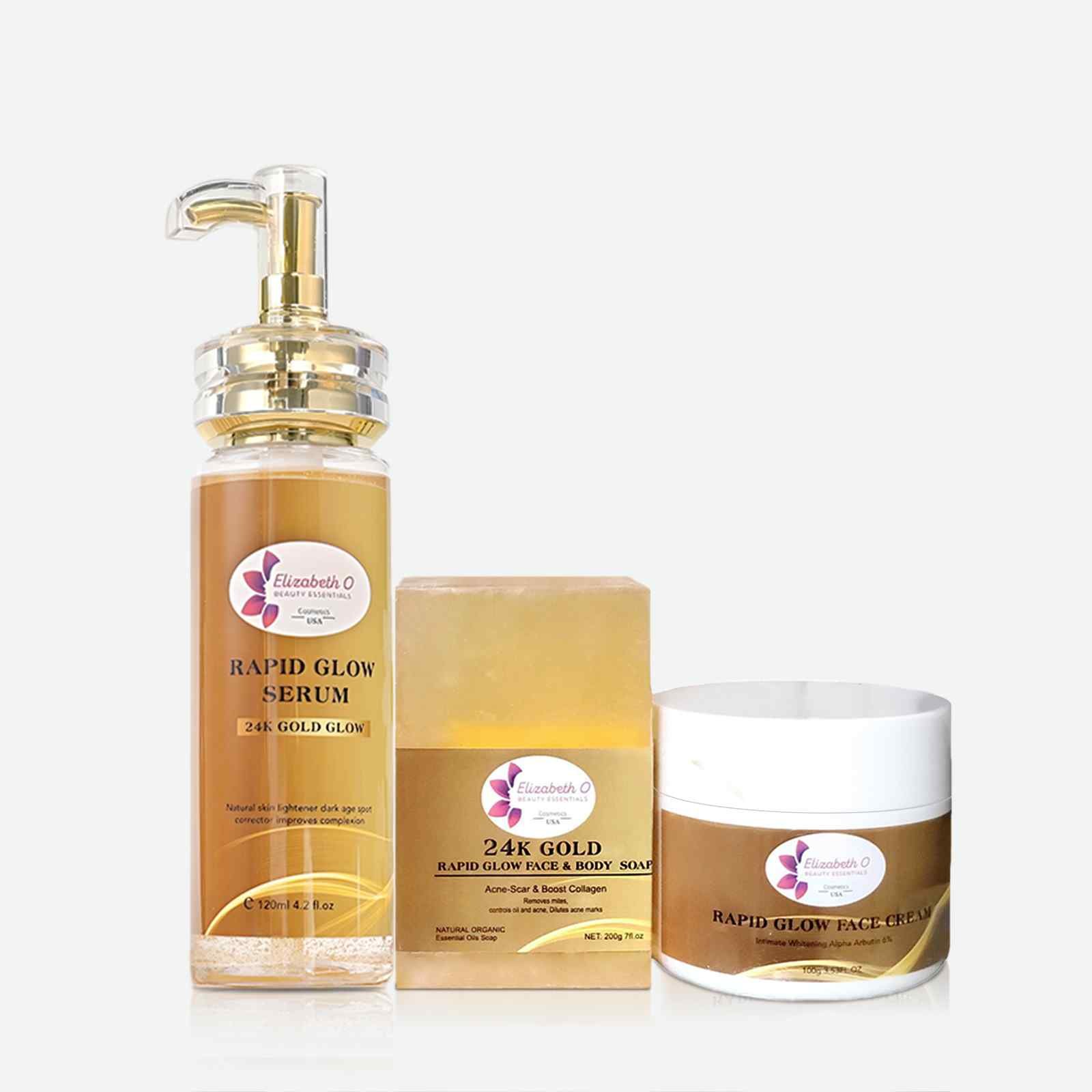 24k Gold Rapid Glow Facial Kit