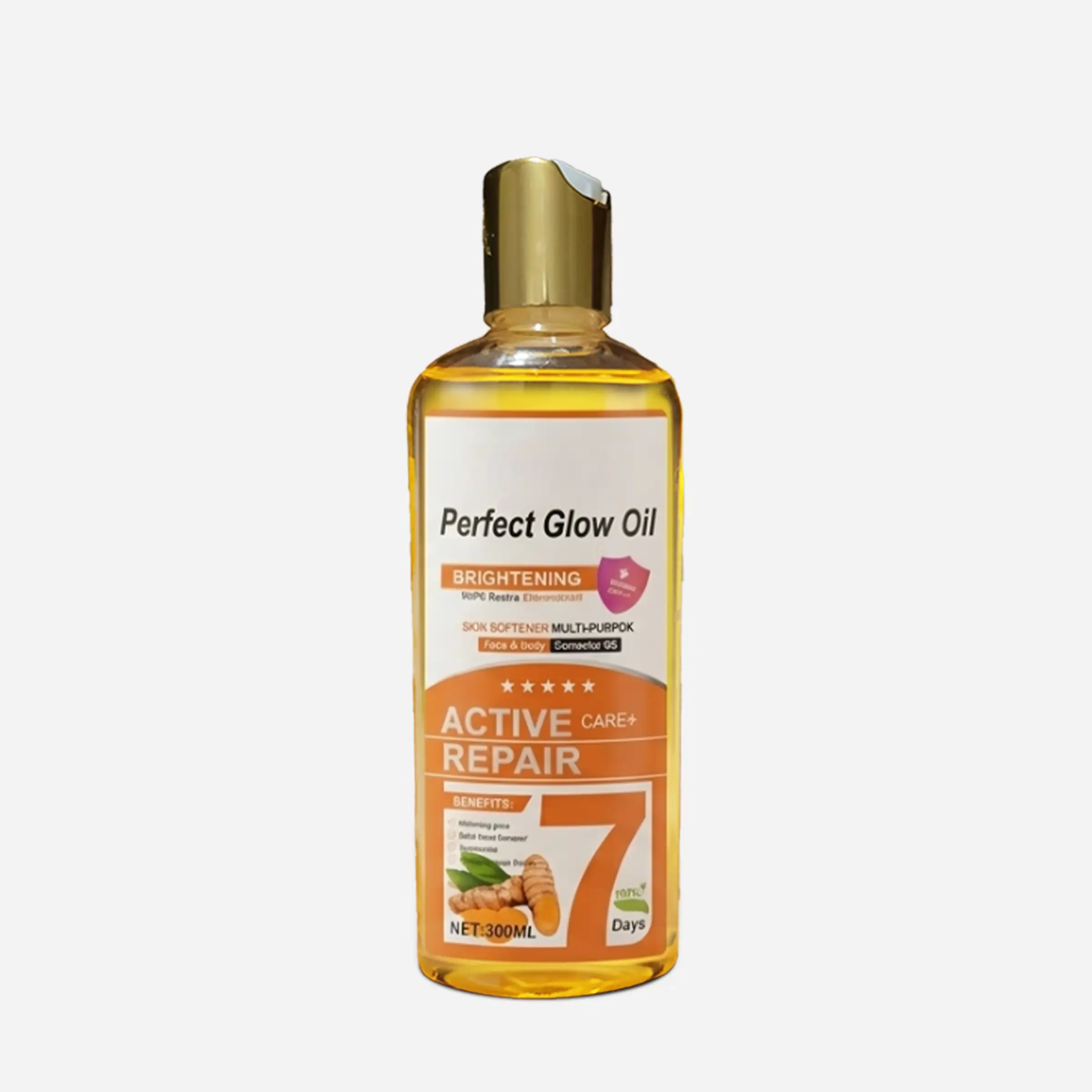 perfect glow body oil with vitamin E and jojoba oil