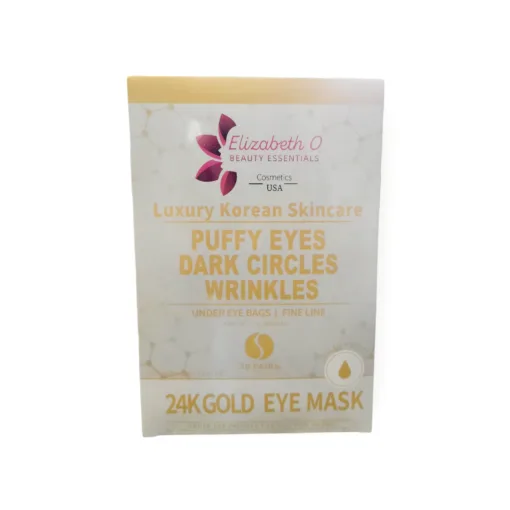 24K GOLD Puffy Eyes, Dark circles, Wrinkles Eye Mask - 20 pairs
